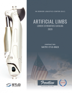 Catalog Cover Denver Logistics Center DLC Contract Artificial Limbs Lower Extremities